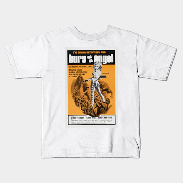 Bury Me an Angel Kids T-Shirt by CheezeDealer